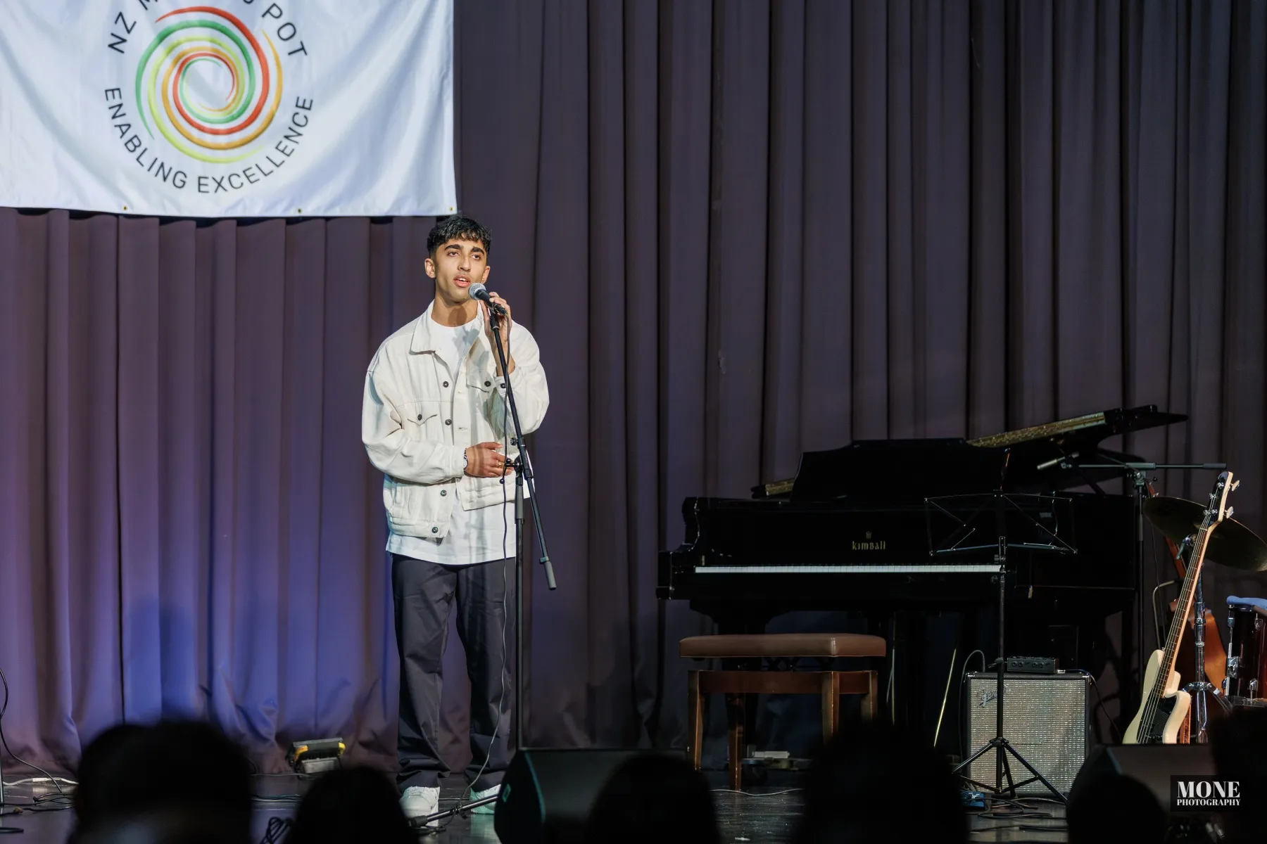 Performer at Musical Talent Showcase